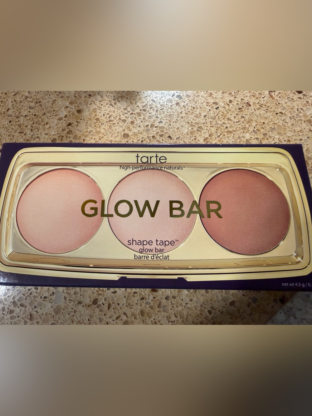 tarte Glow Bar Highlighter Trio - Pink, Peach, Bronze